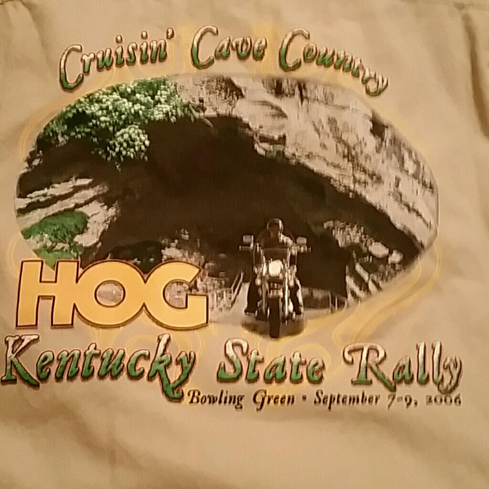 ❤❤❤Host Pick❤❤❤ Rare Harley Owners Group Rally Staff Shirt